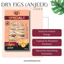 Load image into Gallery viewer, Special Choice Premium Dried Afghani Anjeer 250g Pack | Dried Figs Ajnir | Rich source of Fibre Calcium & Iron | Low in calories and Fat Free | Non-GMO Dried Figs