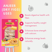 Load image into Gallery viewer, Special Choice (Aura) Natural Premium Dried Afghani Anjeer/Dry Figs 250g (Delta) Vacuum Pack | Healthy Dry Fruit Snack | Non-GMO Dried Figs