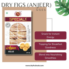 Load image into Gallery viewer, Special Choice Premium Afghani Anjeer - 250g | Dried Figs | Natural, Rich in Iron, Fibre & Vitamins Fig / Afghanistan Anjir | Low in calories and Fat Free