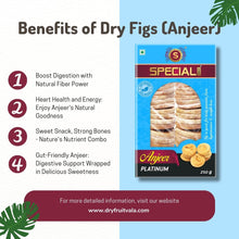 Load image into Gallery viewer, Special Choice Premium Afghani Dried Anjeer - 200g Rich Source of Vitamins Dietary Fiber Figs Dry Fruits | Big Size Anjeer