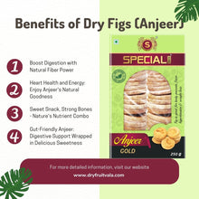 Load image into Gallery viewer, Special Choice Figs 250 Gram | Dried Afghani Anjeer | Non-GMO Dried Figs | High in Minerals & Vitamins | Amazing snack | Gluten Free Dry Fig