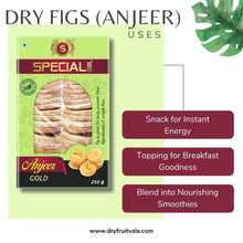 Load image into Gallery viewer, Special Choice Figs 250 Gram | Dried Afghani Anjeer | Non-GMO Dried Figs | High in Minerals & Vitamins | Amazing snack | Gluten Free Dry Fig