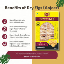 Load image into Gallery viewer, Special Choice Afghani Anjeer 250g Box Dry Fruits | Organic Dried Afghani Anjir Figs Rich in Iron, Fibre & Vitamins | Healthy Snack Low in Calories and Fat Free | Non-GMO Dry Afghani Anjir Figs