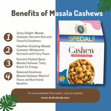 Load image into Gallery viewer, Special Choice Cashew Combo Crunch (Cashew Nuts Salted & Cashew Nuts Masala) 100g each