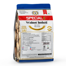 Load image into Gallery viewer, Special Choice 100% Pure Premium Raw California Inshell Walnuts 500g Pack | Akhrot | Crunchy & Tasty Walnut | High in Omega-3| Brain food | Healthy Walnuts | Latest Fresh Crop Inshell Walnut