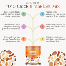Load image into Gallery viewer, Special Choice 9 o'clock Breakfast Mix 250g Jar | Trail Mix | Nuts & Seeds Mix | Re-usable Jar | Healthy Snack | Dry Fruits & Nuts