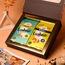 Load image into Gallery viewer, Special Choice TWIST Nutrient-Rich Dry Fruits Gift Packs (Cashew Nuts Roasted n Salted & Cashew Nuts Roasted n Masala) 200g each