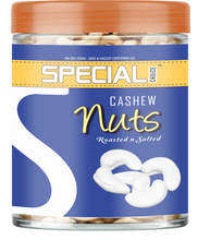 Load image into Gallery viewer, Special Choice Cashew Nuts Roasted & Lightly Salted Jar 250g | Not-Fried | High Protein, Fiber, Healthy Fats | Healthy & Tasty Dry Fruit