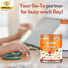 Load image into Gallery viewer, Special Choice 9 o'clock Breakfast Mix 250g Jar | Trail Mix | Nuts & Seeds Mix | Re-usable Jar | Healthy Snack | Dry Fruits & Nuts
