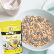 Load image into Gallery viewer, Special Choice Healthy & Tasty Jumbo Pumpkin, Jumbo Sunflower, Chia Seeds & Trail Mix (250g Each) 1kg Combo | Seeds for Eating | Immunity Booster Diet | Protein and Rich in Fibre
