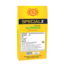 Load image into Gallery viewer, Special Choice California Almonds Tingy Tangy Masala 100g (Back)