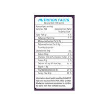 Load image into Gallery viewer, Special Choice Anjeer (Dry Figs) Silver Vacuum Pack 250g (Nutritional Facts)