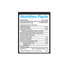 Load image into Gallery viewer, Special Choice California Almonds Roasted And Salted 100g (Nutritional Facts)