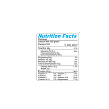 Load image into Gallery viewer, Special Choice Cashew Nuts Roasted n Masala Premium Vacuum Pack 250g (Nutrition Facts)