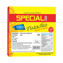 Load image into Gallery viewer, Special Choice Pistachio Roasted And Salted California Vacuum Pack 250g (Back)
