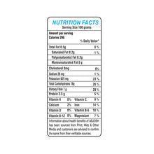 Load image into Gallery viewer, Special Choice Abjosh (Munakka/ Golden Raisins) Platinum 250g (Nutritional Facts)