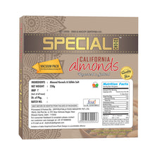 Load image into Gallery viewer, Special Choice California Almonds Roasted And Salted Vacuum Pack 250g (Back)