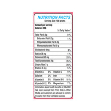 Load image into Gallery viewer, Special Choice Abjosh (Munakka/ Golden Raisins) Ruby 250g (Nutritional Facts)