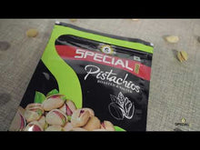 Load and play video in Gallery viewer, Special Choice Pistachio Roasted And Salted California Pouch 250g