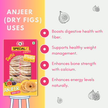 Load image into Gallery viewer, Special Choice (Aura) Natural Premium Dried Afghani Anjeer/Dry Figs 250g (Delta) Vacuum Pack | Healthy Dry Fruit Snack | Non-GMO Dried Figs
