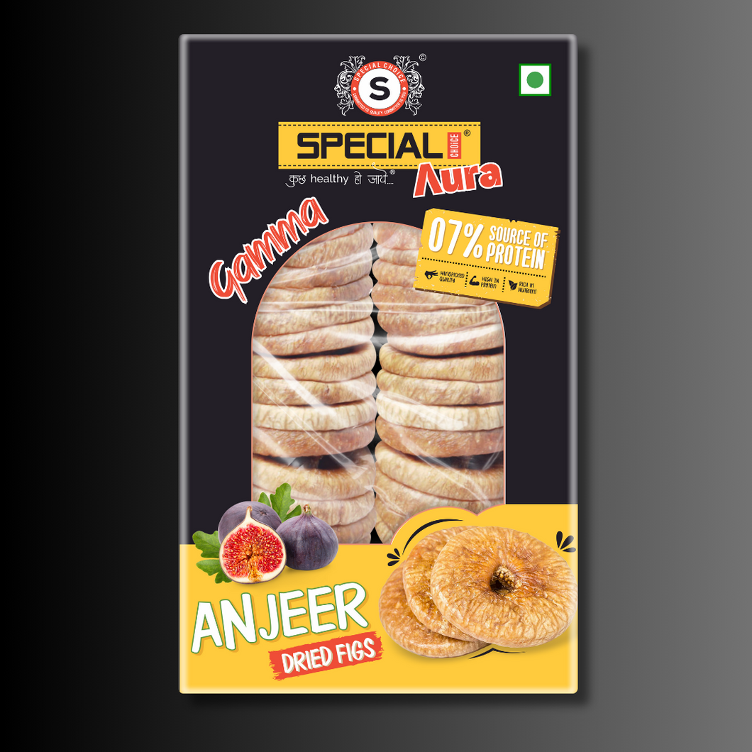 Special Choice (Aura) Anjeer Healthy Dry Fruit (Gamma) 250gm | Afghanistan Anjir Dried Fruit Fig Rich source of Fibre & Calcium