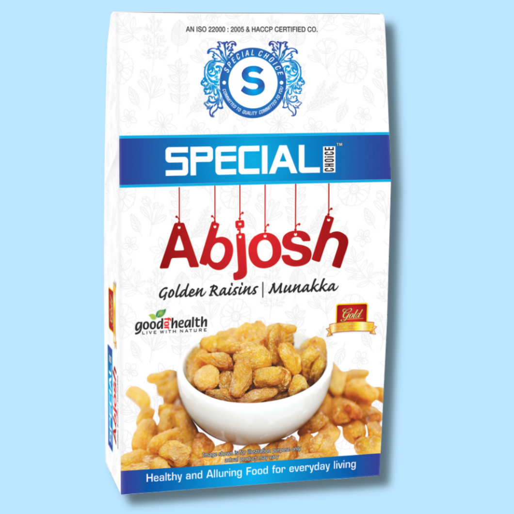 Special Choice Munakka Raisin (Abjosh) 250g | Kishmish | Munakka Dry Fruits | Delicious & Healthy Snack