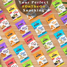 Load image into Gallery viewer, Special Choice (Rock On) On-The-Go Snacking Combo- Salted Almonds, Salted Cashews, Masala Cashews, Salted Pistachios, Trail Mix &amp; Seeds Mix (Pack of 6 x Each 15g ) - 90g
