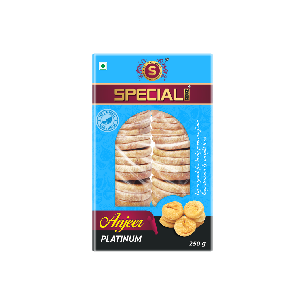 Special Choice Anjeer (Dry Figs) Platinum Vacuum Pack 250g