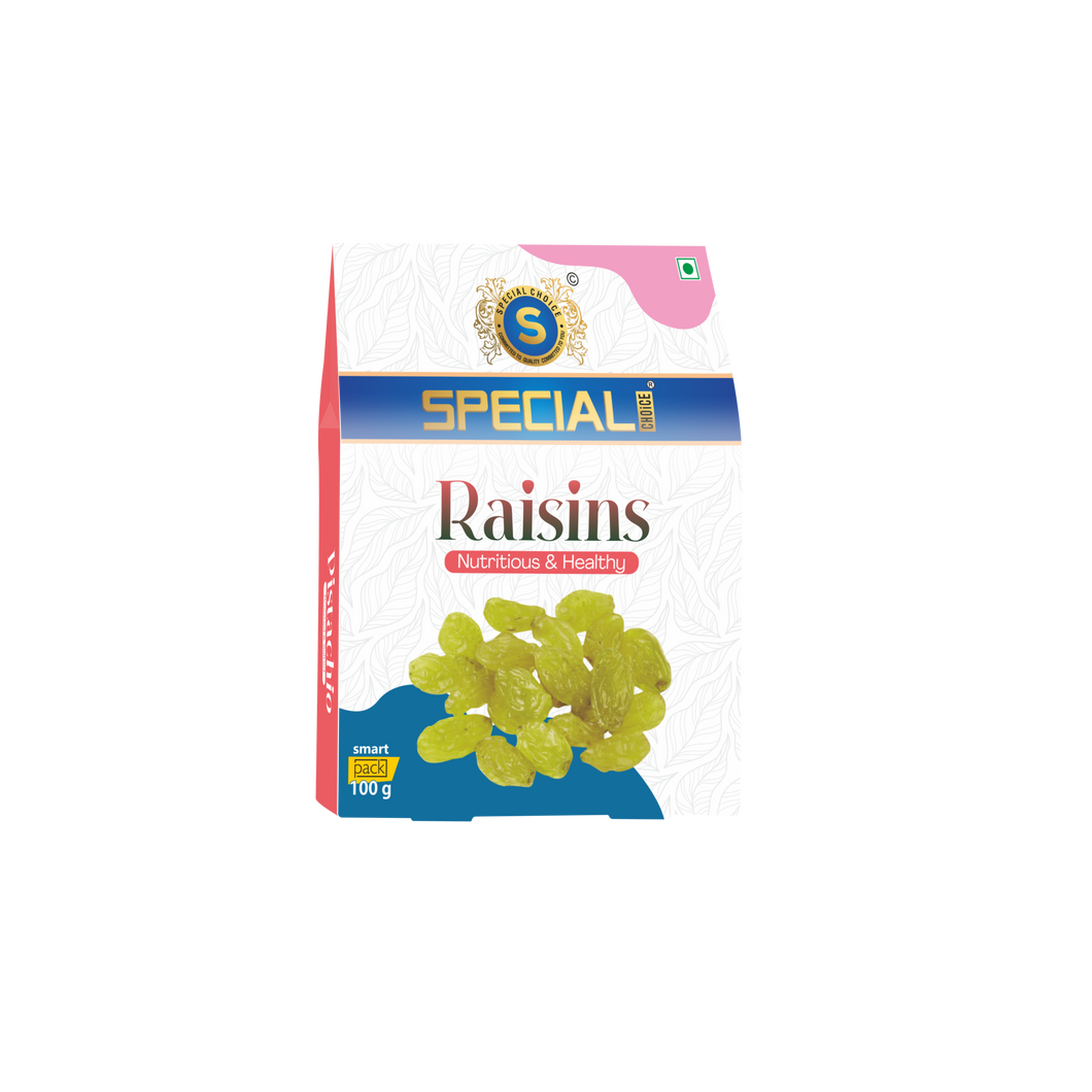 Special Choice Healthy & Nutritious Raisins (Kishmish) 100g
