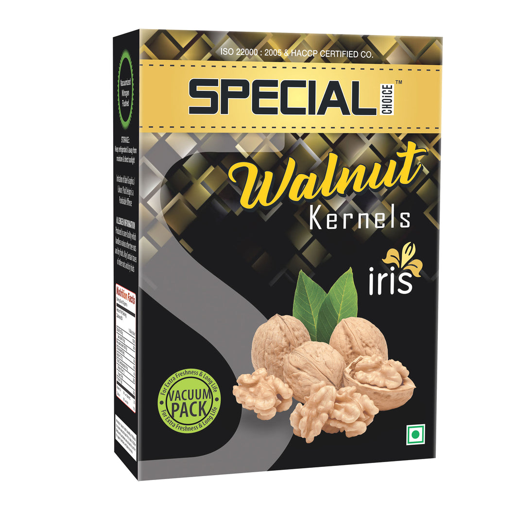 Special Choice Walnut Kernels Iris (2 piece Premium) Vacuum Pack 250g