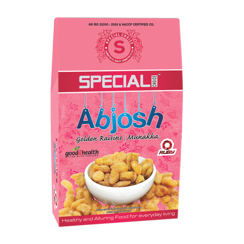 Special Choice Abjosh (Munakka/ Golden Raisins) Ruby 250g