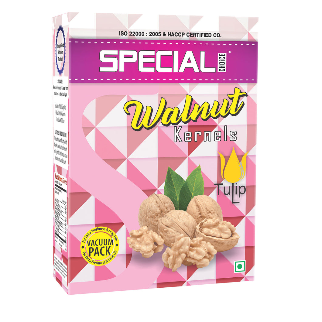 Special Choice Walnut Kernels Tulip (2 piece) Vacuum Pack 250g
