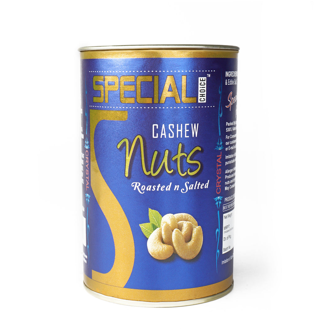 Special Choice Cashew Nuts Roasted And Salted Can Pack 100g