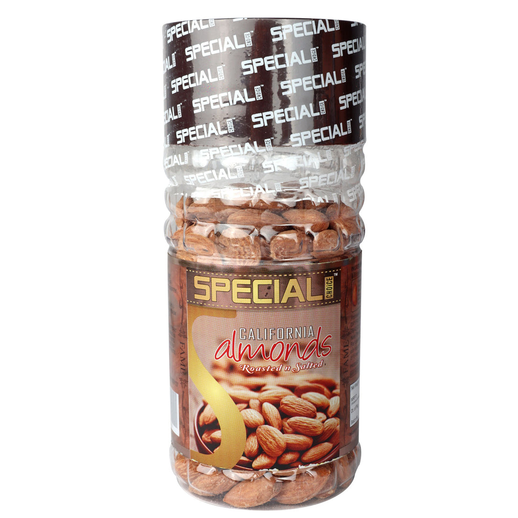 Special Choice California Almonds Roasted n Salted Jar 200g