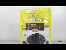 Load and play video in Gallery viewer, Special Choice Kali Darakh / Black Raisins (Seeded) 250g
