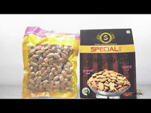 Load and play video in Gallery viewer, Special Choice Gurbandi Giri (Almond Kernels) Kesariya Vacuum Pack 250g
